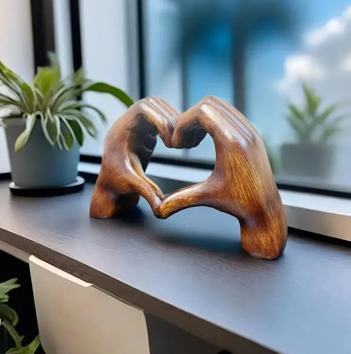 Last Day Sale 50% OFF Handmade Heart Statue