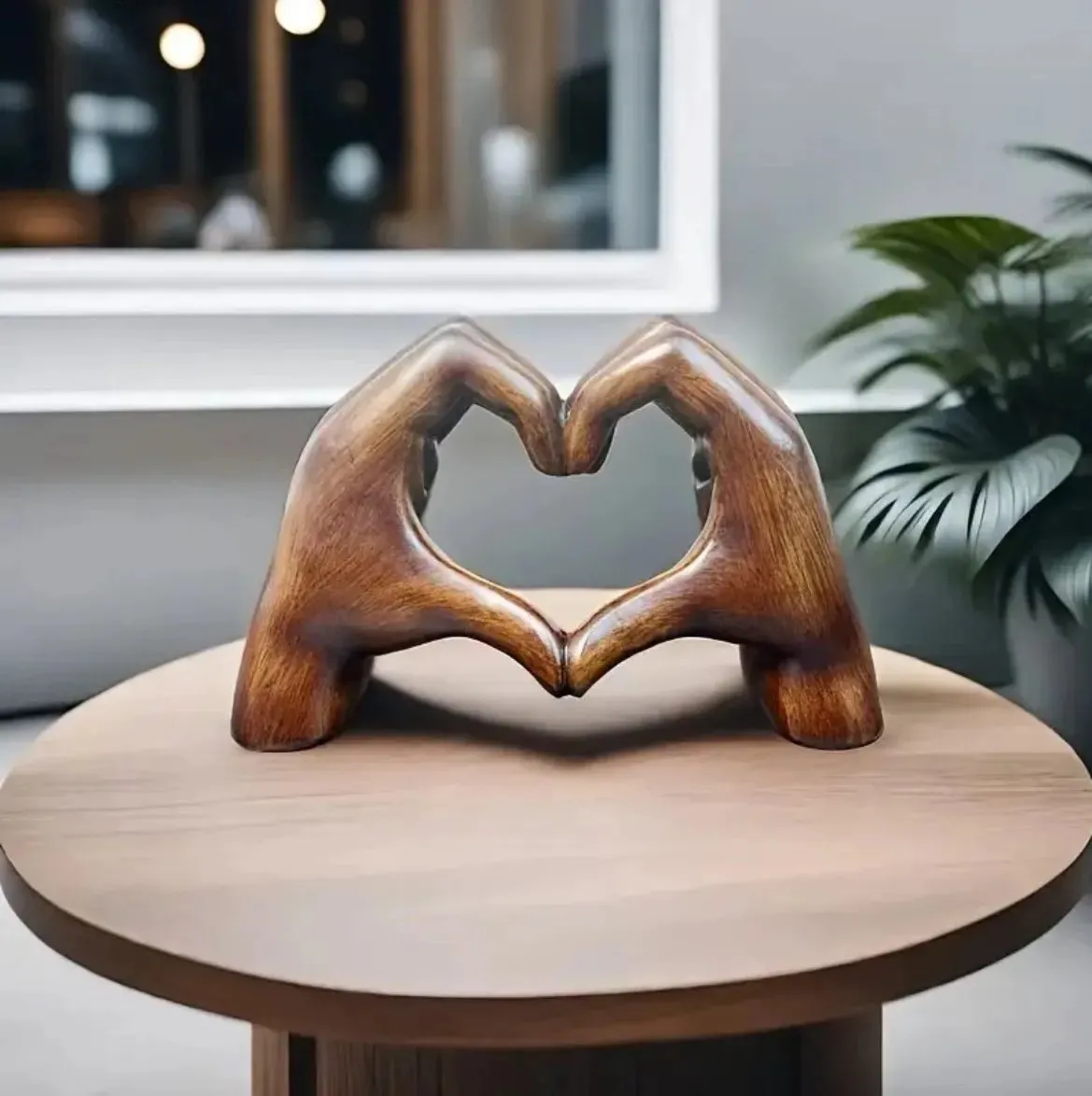 Last Day Sale 50% OFF Handmade Heart Statue