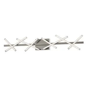 Luca 36 in. LED Vanity Light Polished Chrome finish