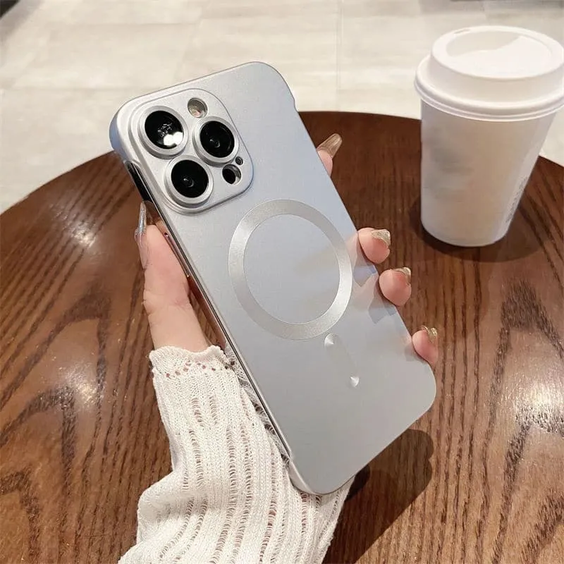 Magnetisch telefoonhoesje zonder frame voor iPhone