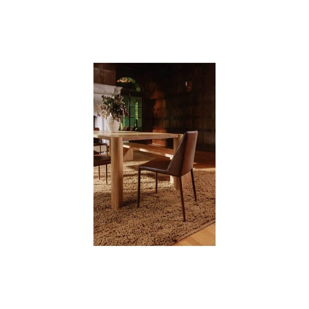 Moe's Home 82" Post Dining Bench Large