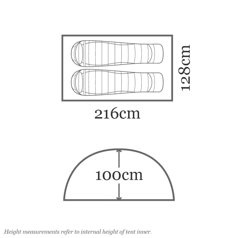 Mont Moondance Full Nylon 2 Person Tent