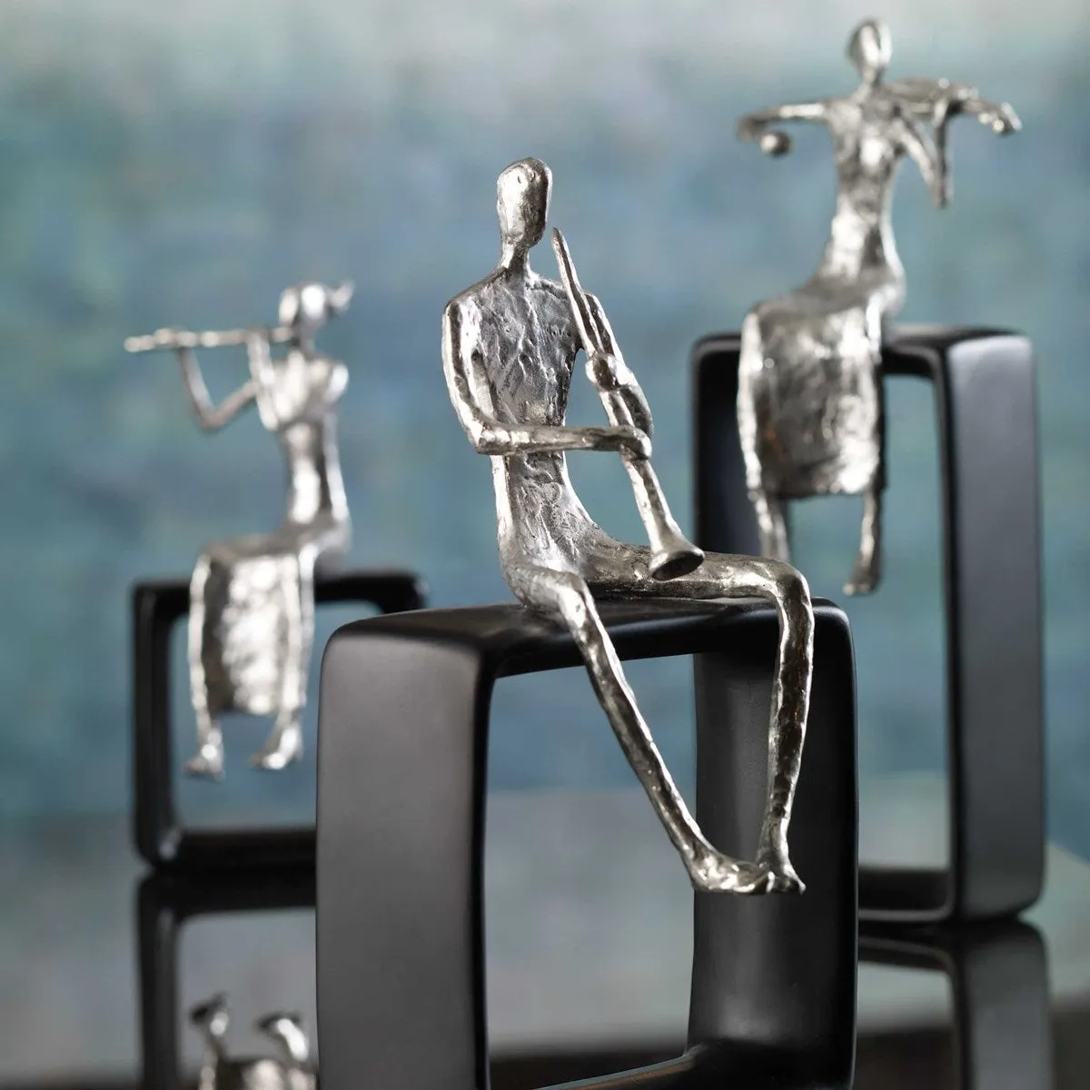 Musical Ensemble Statues, Set of 3