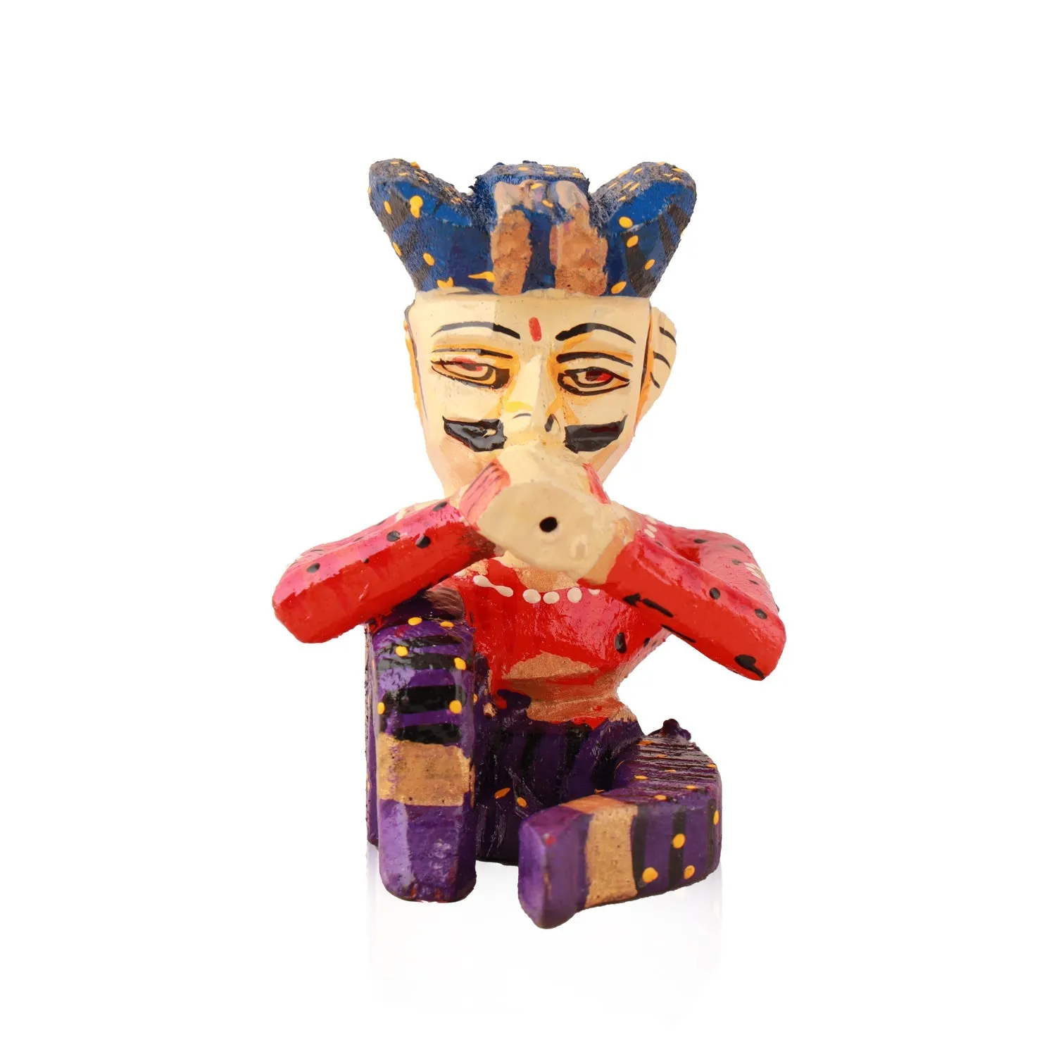 Musician Set - 6 Inches | 5 Pcs/ Babla Musician/ Wooden Musician Set for Home Decor