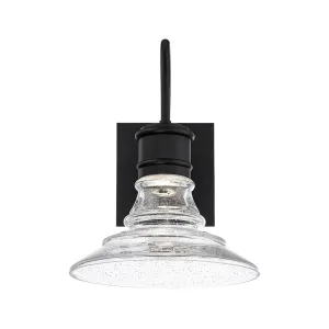 Nantucket 13 in. LED Outdoor Wall Sconce 174 Lumens 3000K Black Finish
