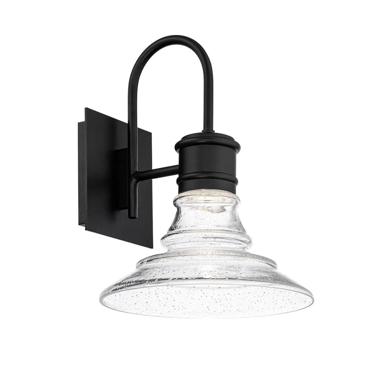 Nantucket 13 in. LED Outdoor Wall Sconce 174 Lumens 3000K Black Finish