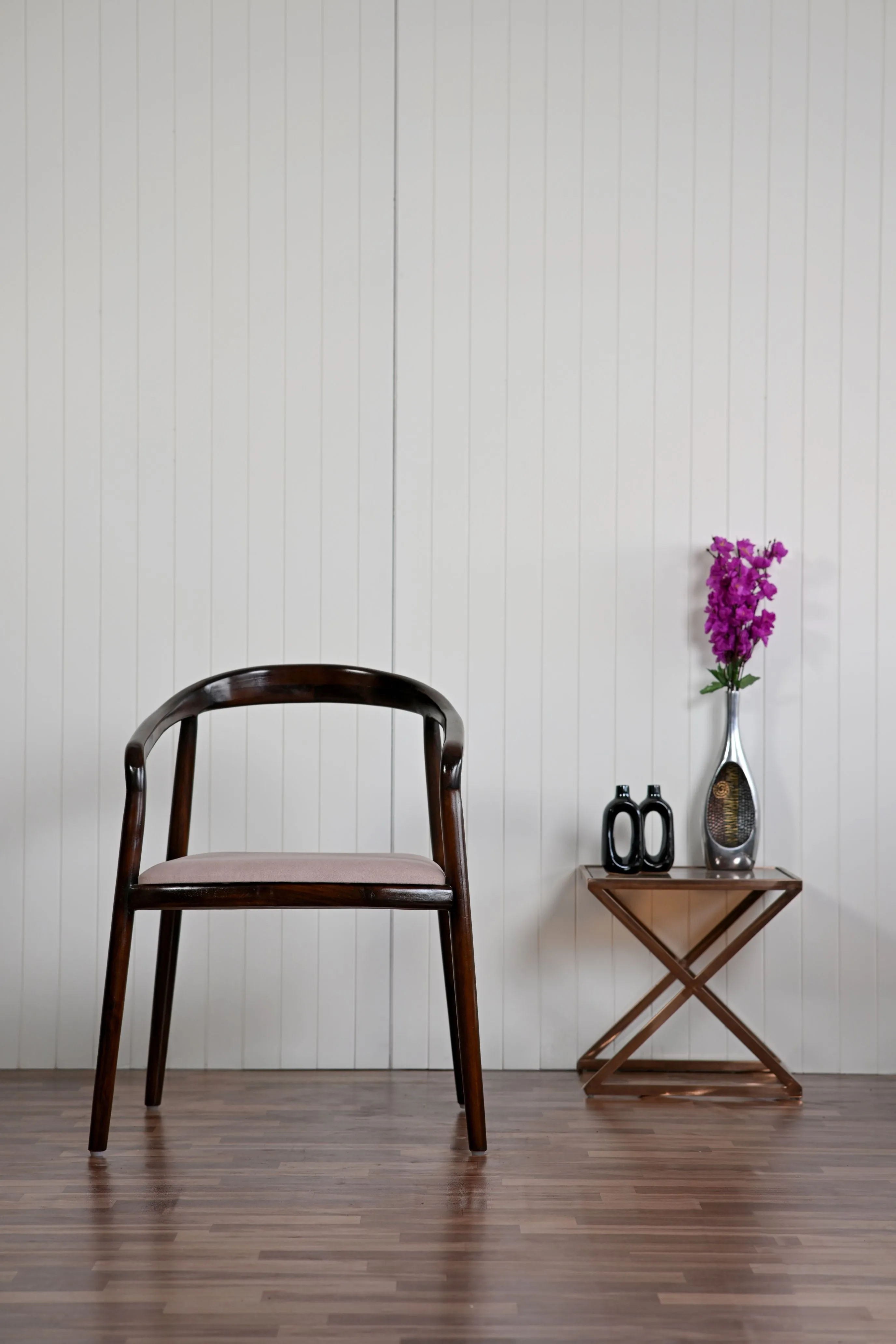 Natural Polish Antique Chair With Comfortable Seating