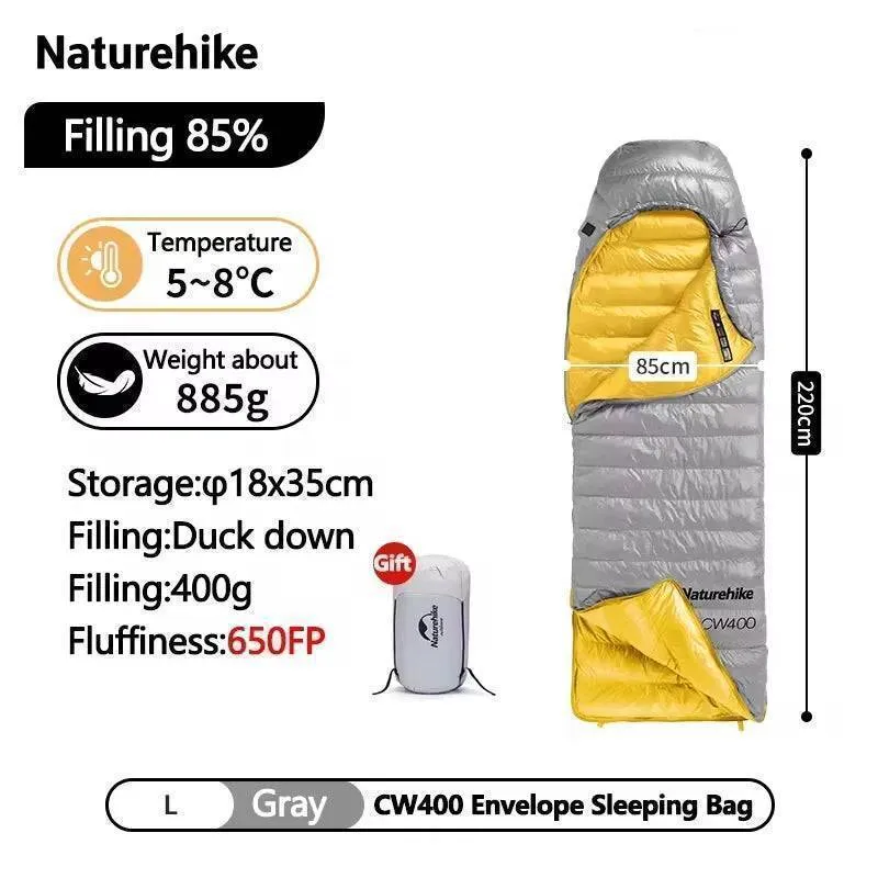Naturehike Duck Down Sleeping Bag - Ultralight For Camping