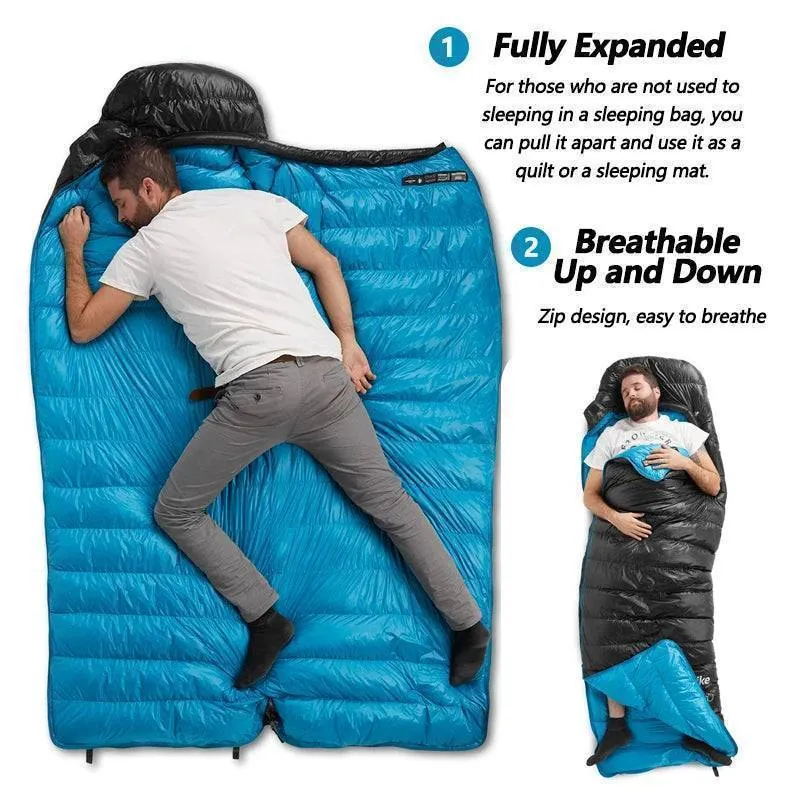 Naturehike Duck Down Sleeping Bag - Ultralight For Camping
