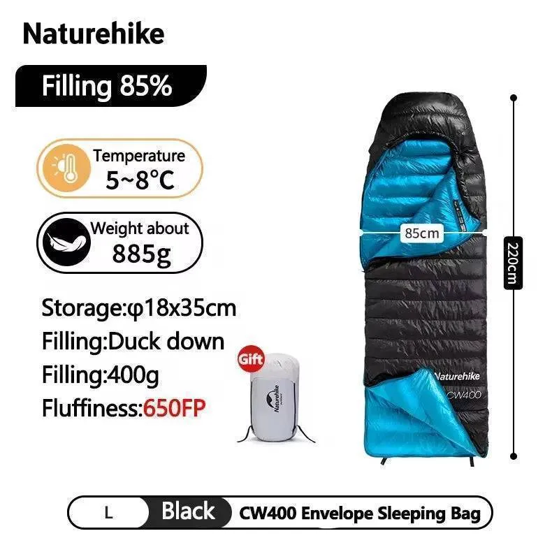 Naturehike Duck Down Sleeping Bag - Ultralight For Camping