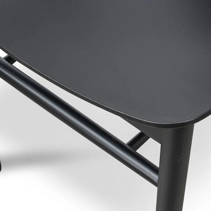 Newcastle Wooden Dining Chair - Black