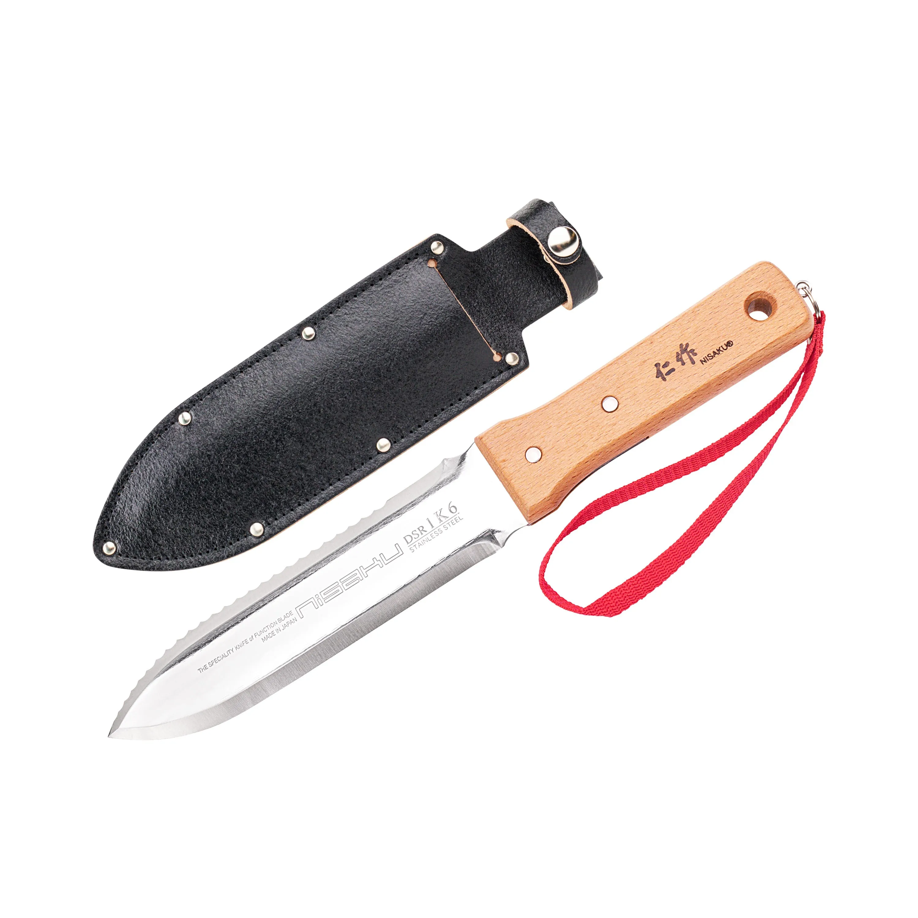 NISAKU NJP651 SANSAIBORI SPECIAL MODEL HORI HORI Stainless Steel Weeding Knife, 7.25-Inch Blade Limited Edition DSR-1K6