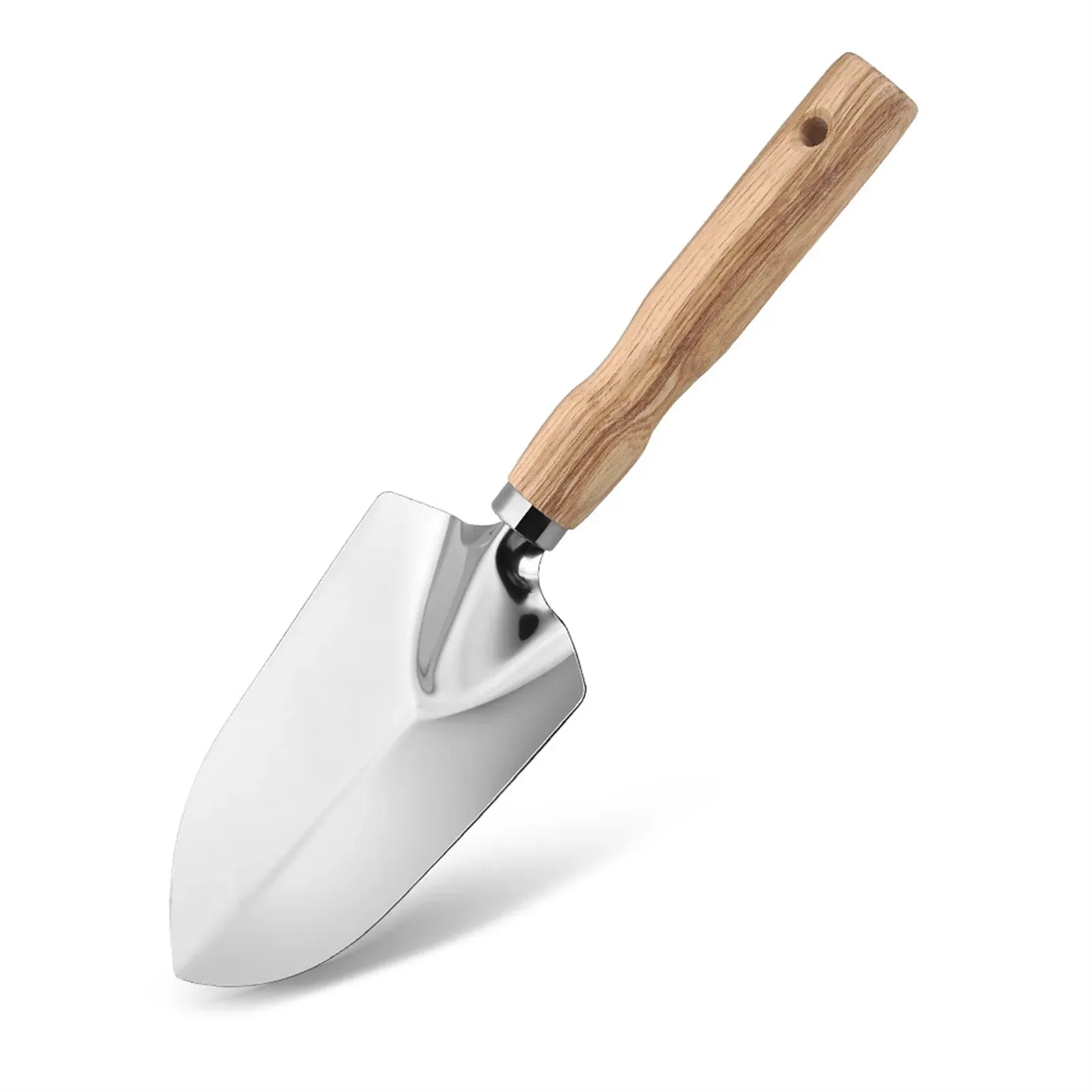 Outdoor Garden Shovel Rake Tool Ergonomic Handle Effective Digging Tool for Digging Weeding Transplanting
