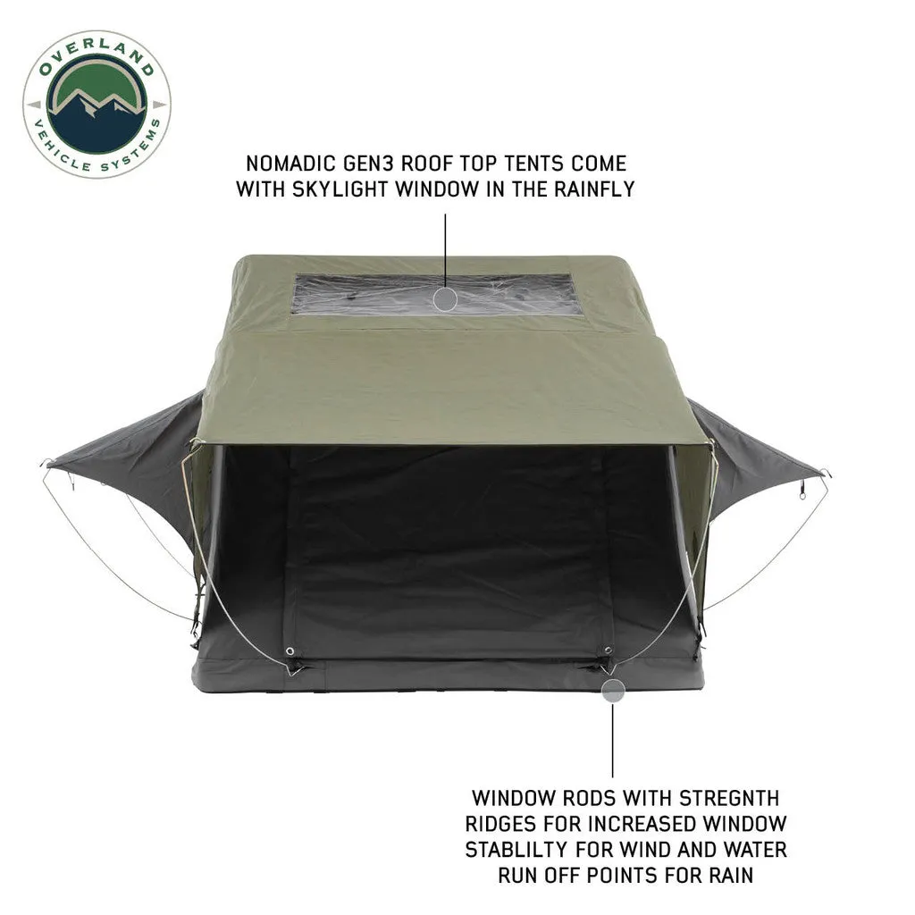 OVERLAND VEHICLE SYSTEMS | Nomadic 2 Standard Roof Top Tent (18429936)