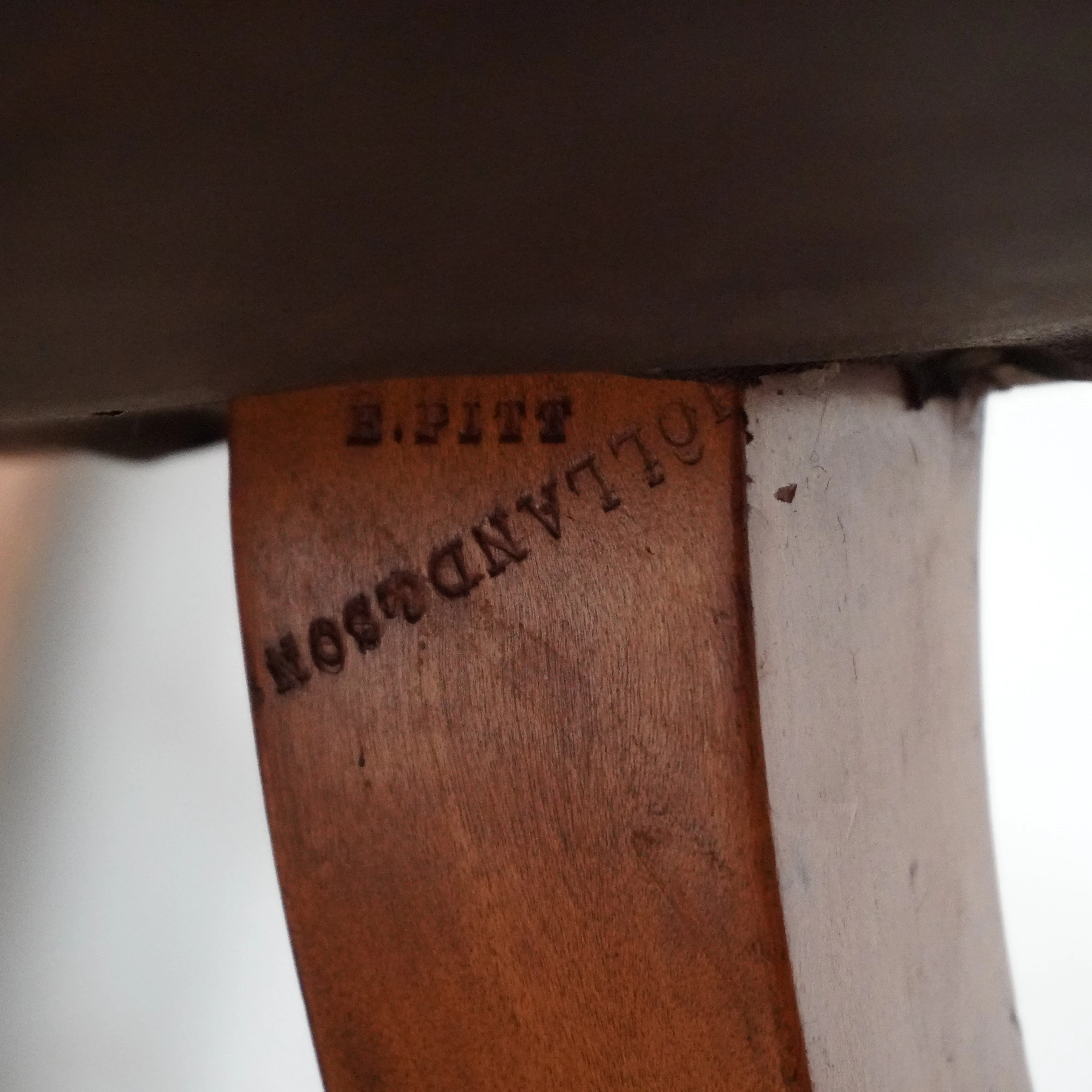 Pair of Holland and Sons Slipper Chairs - Regency Style