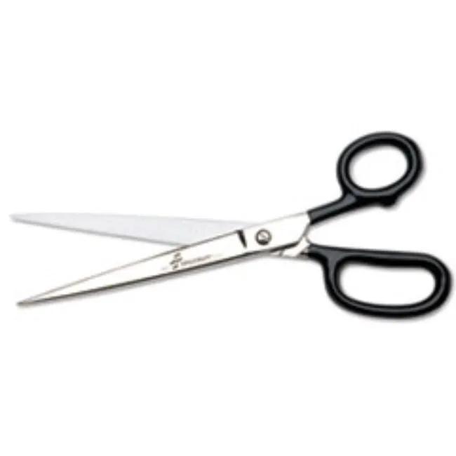 PAPER SHEARS, POINTED, NICKEL-CHRM PLATE, 9" LENGTH, 4-5-8" CUT (5 per pack)