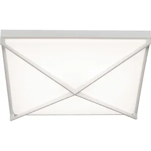 Pearson 12 in. LED Flush Mount Light White Finish