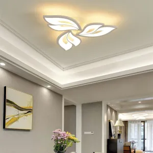 Petal-Shaped LED Dimmable Energy-efficient Semi Flush Ceiling