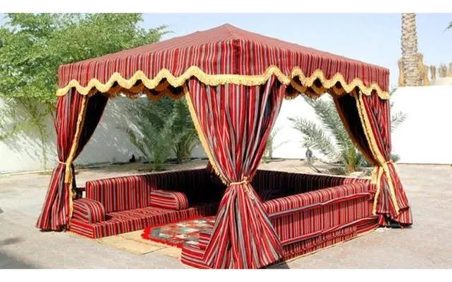 Ramadan Basic Majlis Setup For 12   4x4 Tent