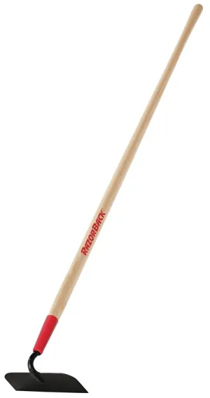 Razor-Back 70009 Meadow Hoe with Wood Handle, 7 in W Blade, 3-1/2 in L Blade, Steel Blade, Hardwood Handle :EA: QUANTITY: 1