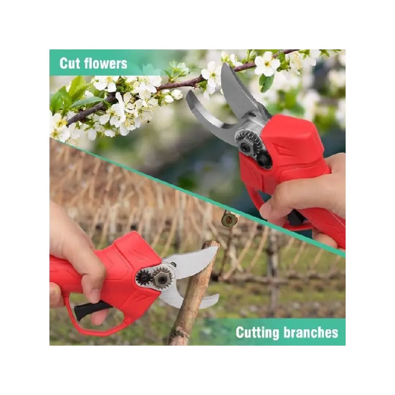 Rechargeable Electric Pruning Shear With Two 25V Batteries -Jg20375051