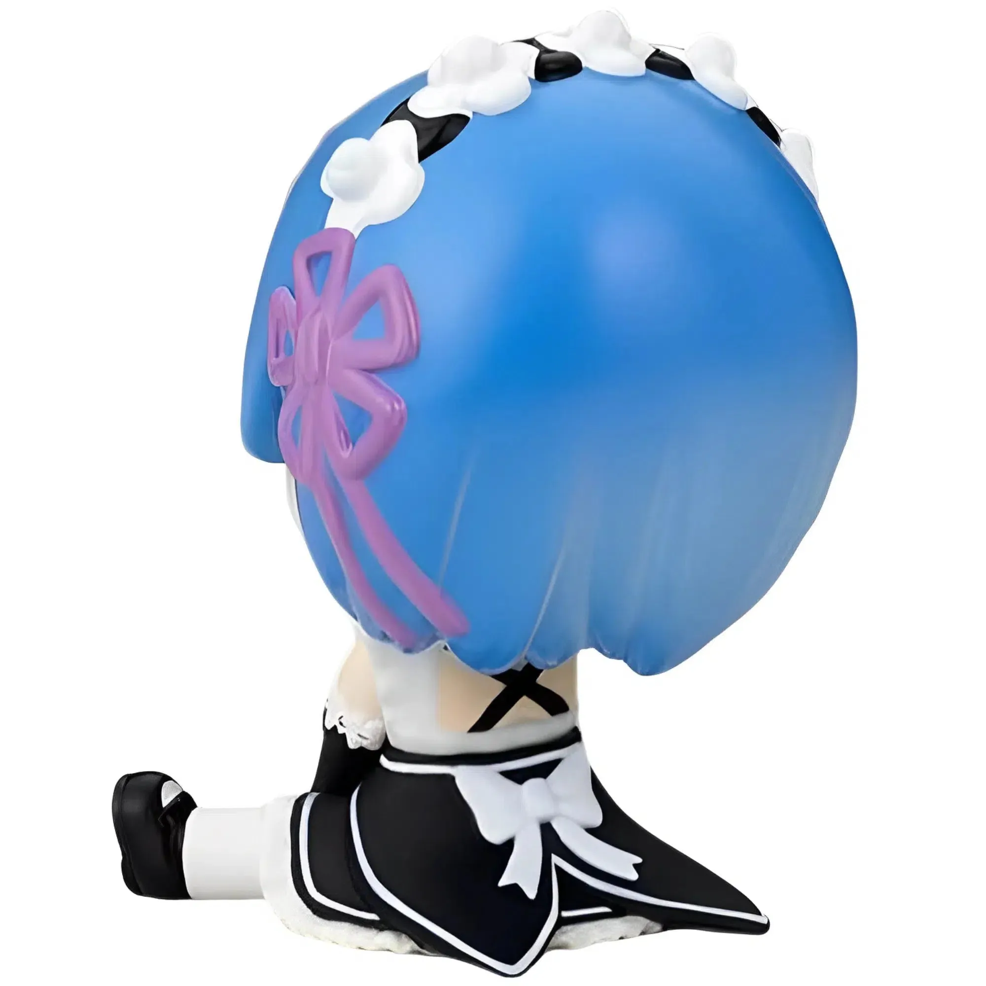 Re:Zero Starting Life in Another World - Cute Sitting Rem Statue - Penguin Parade - Petanko Soft Vinyl Series
