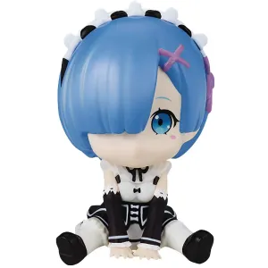 Re:Zero Starting Life in Another World - Cute Sitting Rem Statue - Penguin Parade - Petanko Soft Vinyl Series