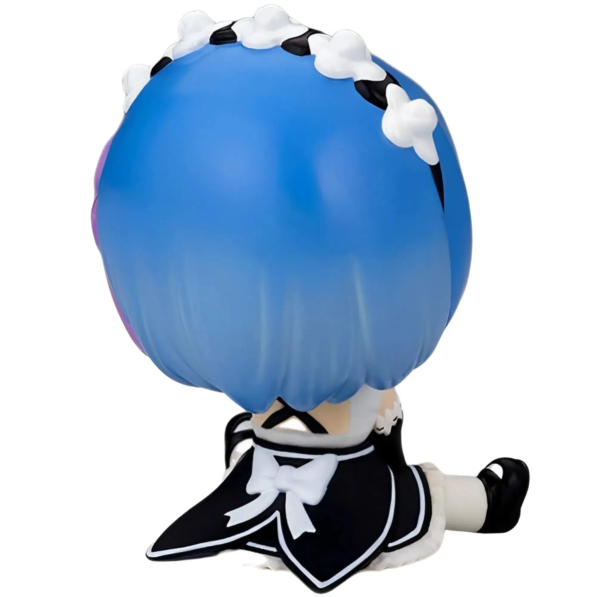 Re:Zero Starting Life in Another World - Cute Sitting Rem Statue - Penguin Parade - Petanko Soft Vinyl Series