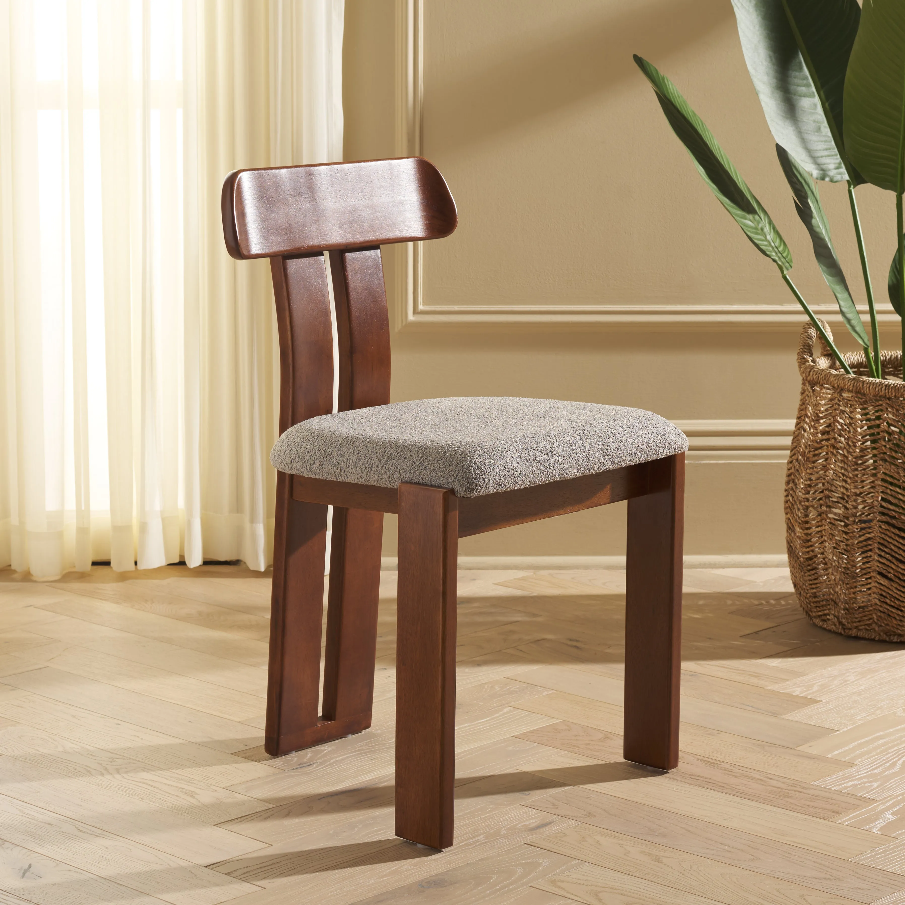 Safavieh Cayde Boucle Seat Dining Chair, DCH8806