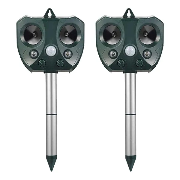 Solar Ultrasonic Mice Repellent Squirrel Repellent Foxes Repeller Rodent Repeller