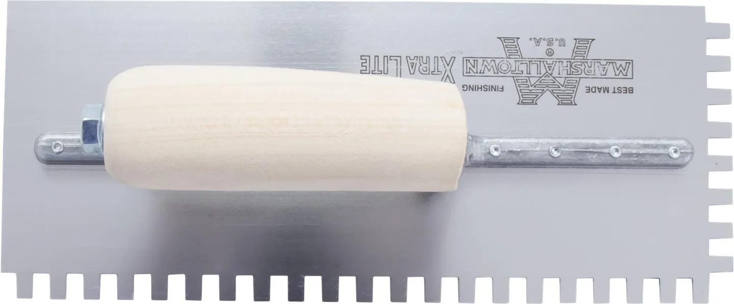 Standard Notched Trowels 15776
