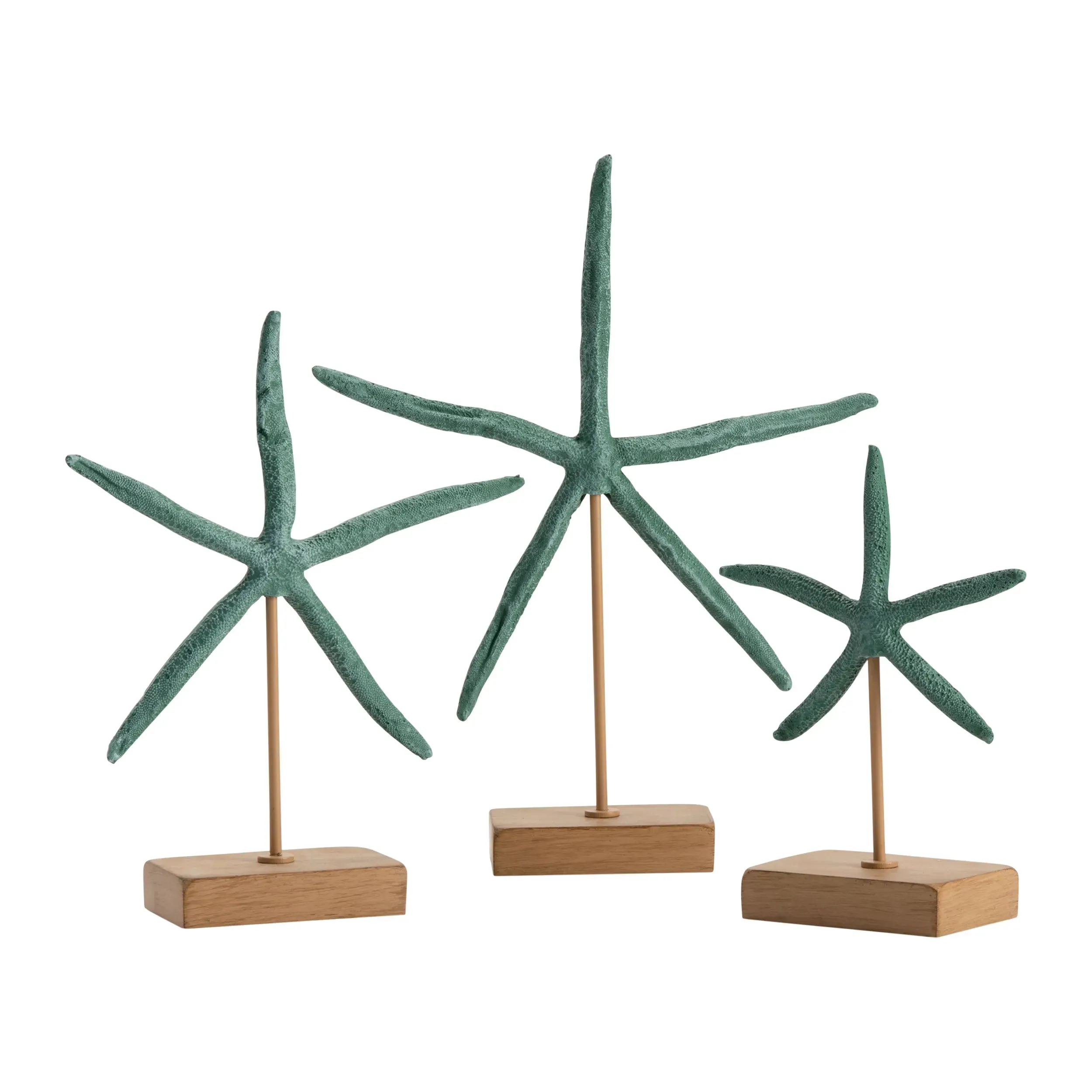 Starfish Statues Set