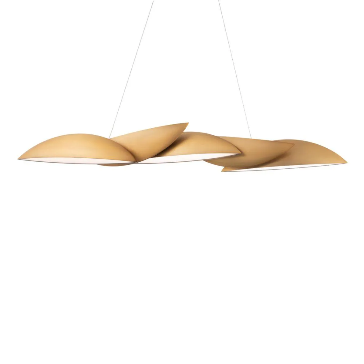 Sydney 56 in. LED Pendant Light Brass Finish