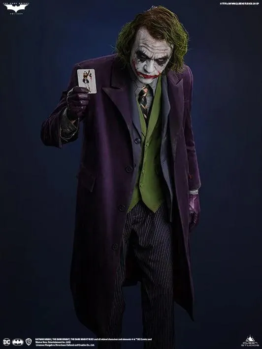 The Dark Knight Joker (Heath Ledger) Life Size Statue