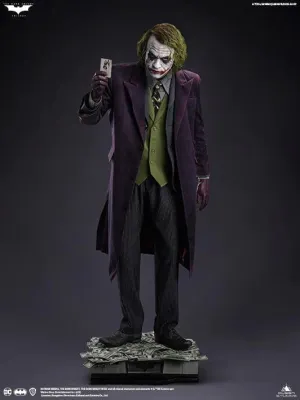 The Dark Knight Joker (Heath Ledger) Life Size Statue