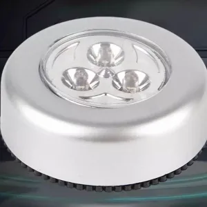 Touch Type Car Reading Light Trunk Touch And Tap Light, Creative Round Paste Type Night Light, Bedroom Beside Lamp