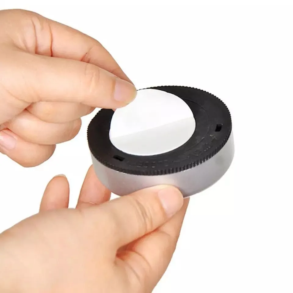 Touch Type Car Reading Light Trunk Touch And Tap Light, Creative Round Paste Type Night Light, Bedroom Beside Lamp