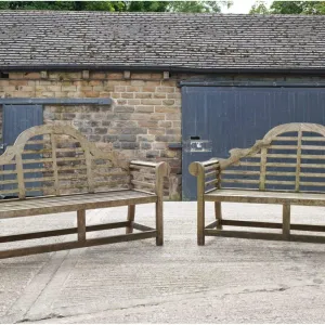 Vintage Lutyens style Garden Benches