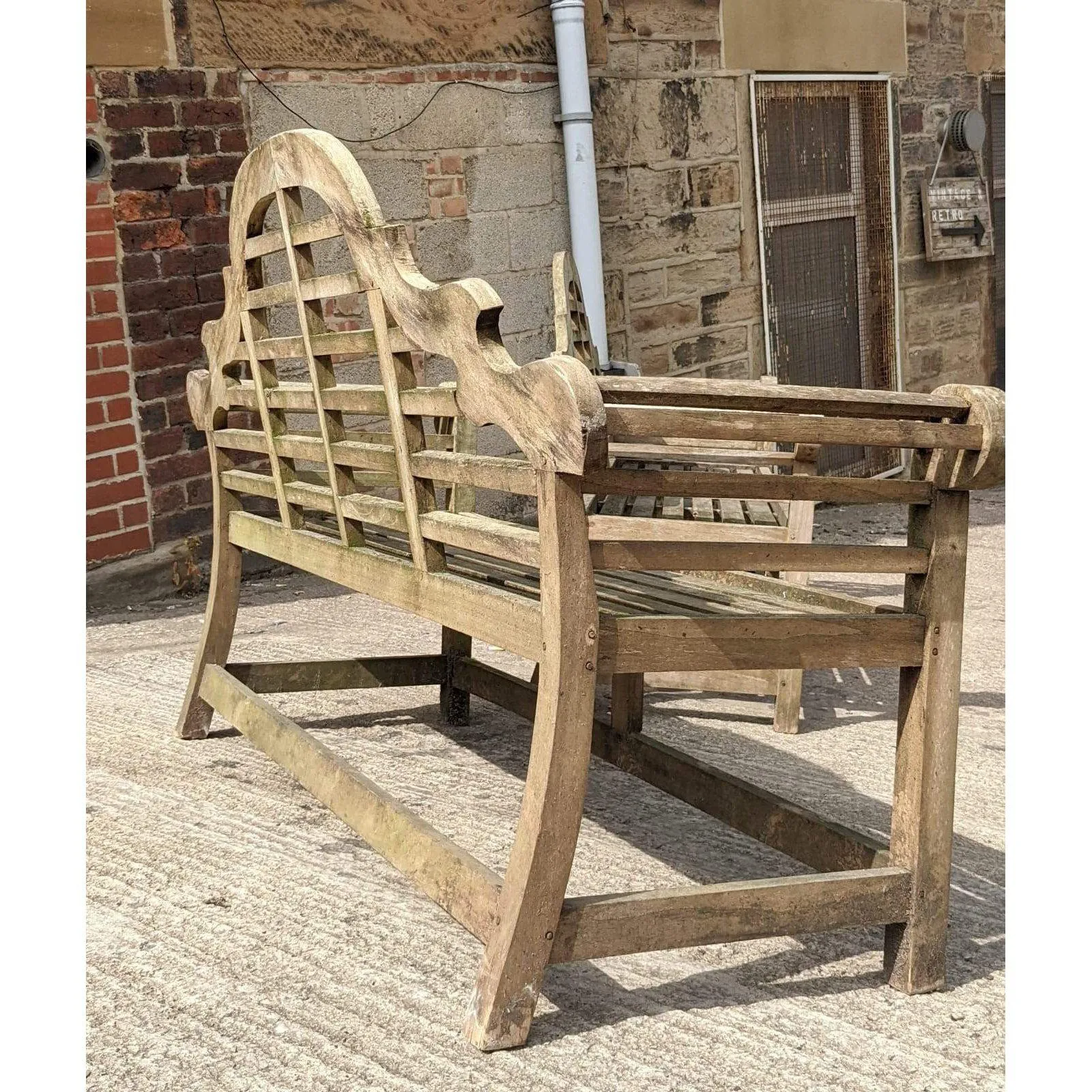 Vintage Lutyens style Garden Benches