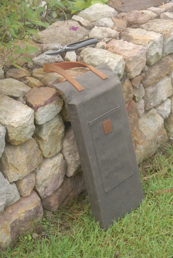 Waxed Canvas Gardening Kneeler