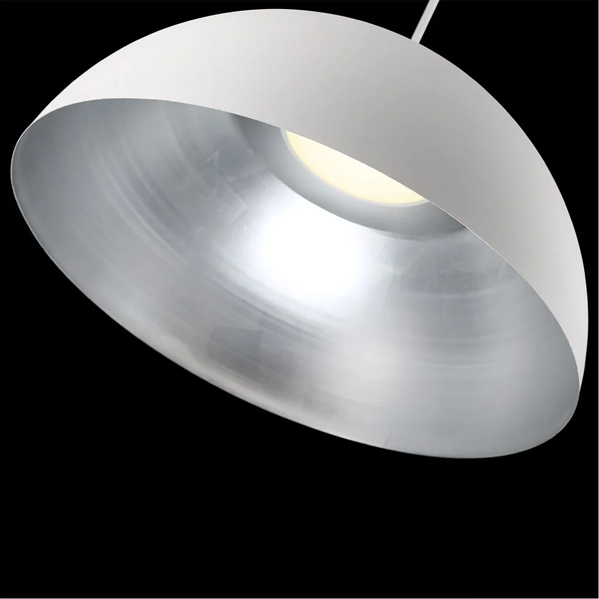 Yolo 35 in. LED Pendant Light Silver Finish